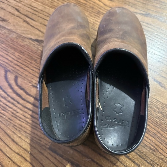 Dansko Brown Leather clogs - Picture 7 of 7